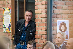 Runofestivaalin taiteellinen johtaja J.K. Ihalainen, 2018. Kuva: Eino Ansio