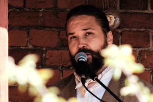 Jukka Viikilä, Annikin Runofestivaali 2022. Kuva: Ville Kurki