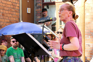 Kati Outinen, Annikin Runofestivaali 2022. Kuva: Lauri Dammert