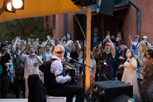 Antti Paalanen, Annikin Runofestivaali 2022. Kuva: Liisa Mäkinen