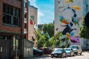 Runopuu saa naapurikseen Villiomenapuun... Kuva: Kim Saarinen